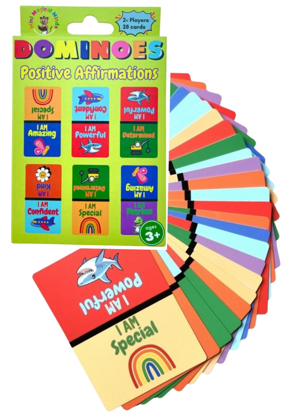 Positive Affirmations DOMINOES Card Game