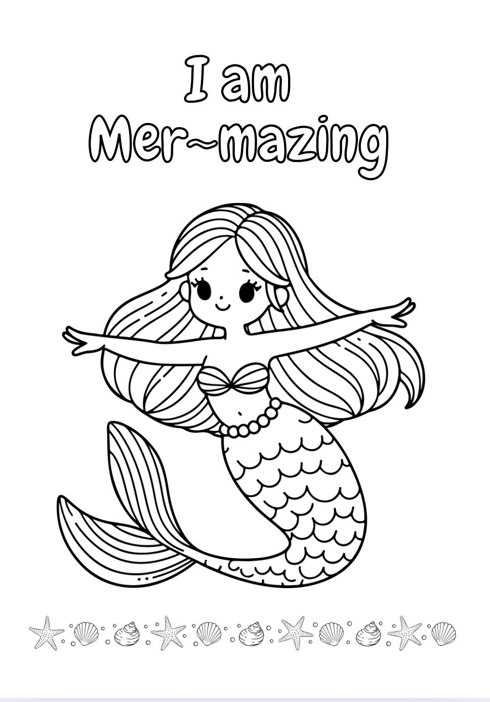 I am Mermazing - My First Journal