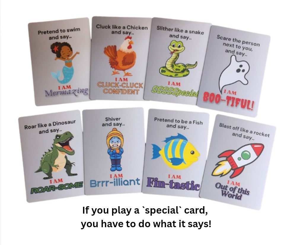 Positive Affirmations SNAP & Pairs Card Game