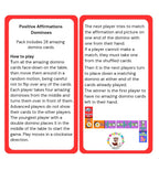 Positive Affirmations DOMINOES Card Game