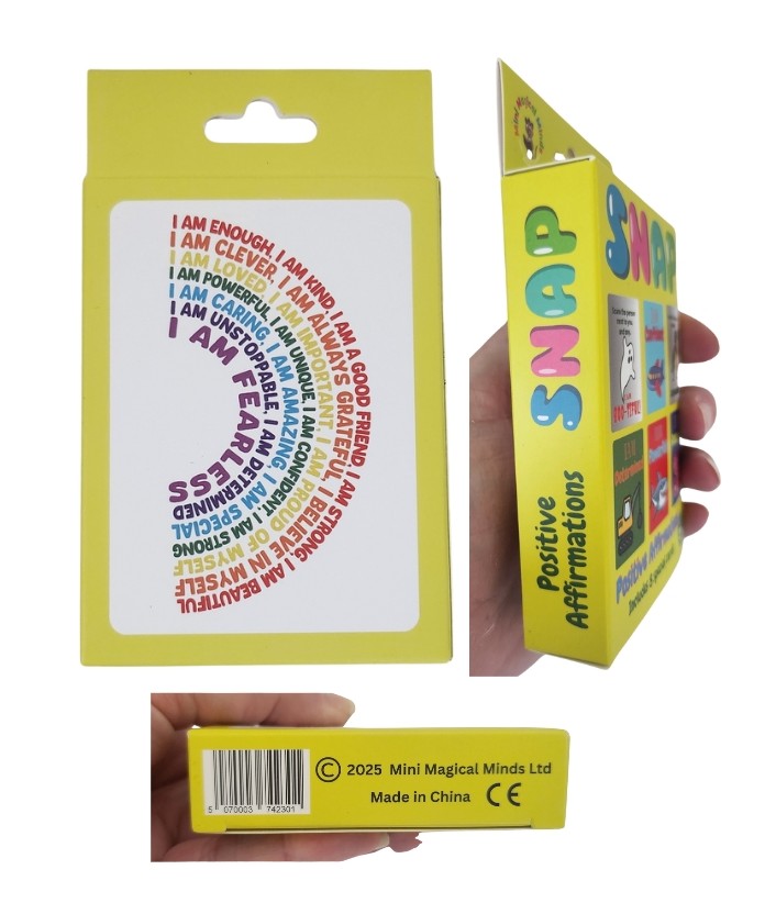 Positive Affirmations SNAP & Pairs Card Game