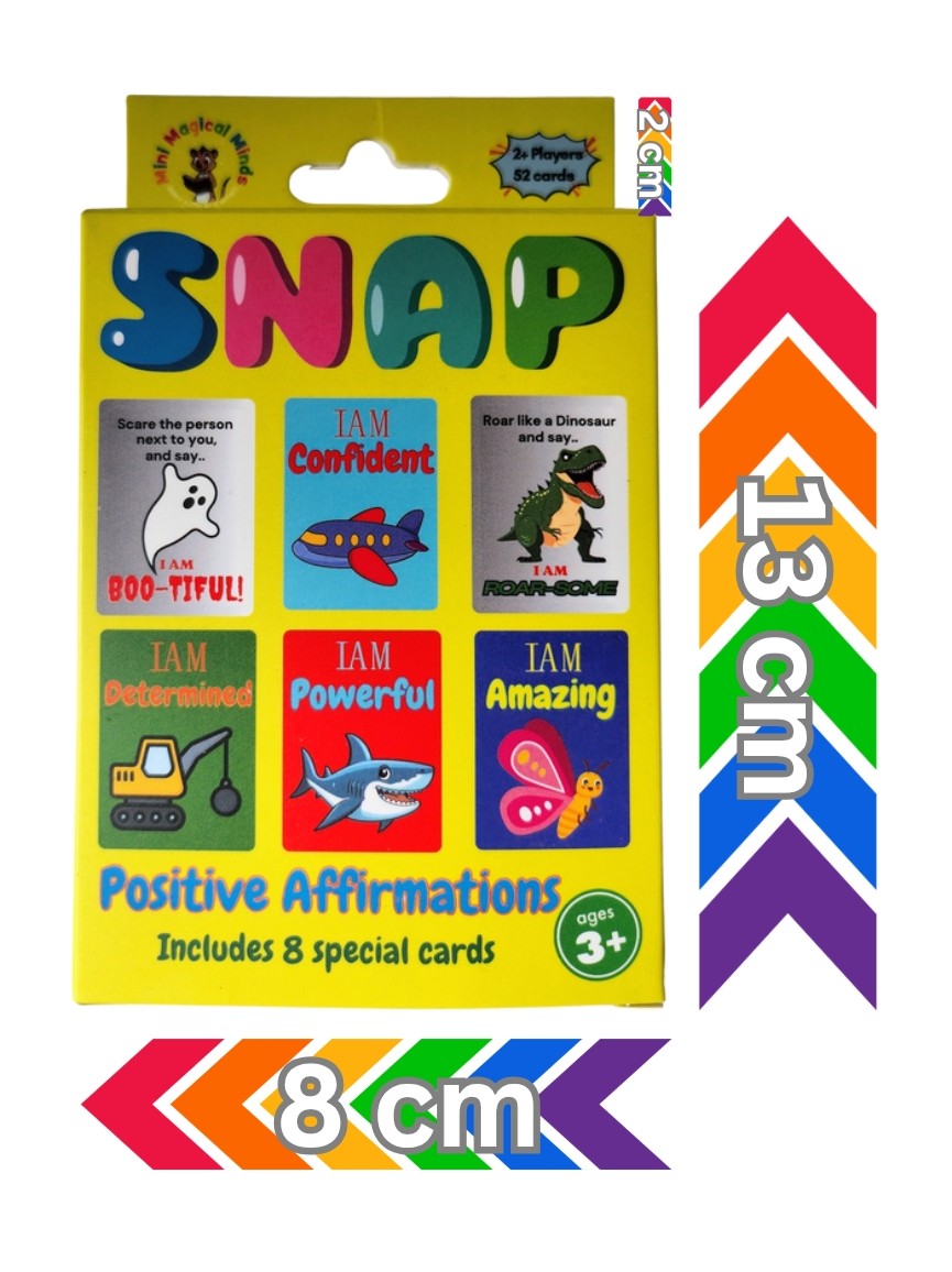 Positive Affirmations SNAP & Pairs Card Game