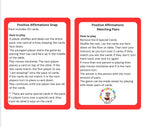 Positive Affirmations SNAP & Pairs Card Game