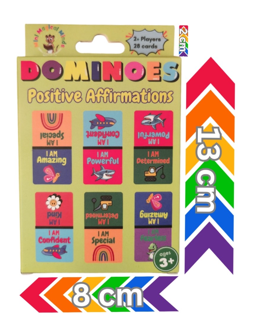 Positive Affirmations DOMINOES Card Game
