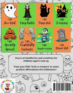 Halloween Positive Affirmations Colouring Book