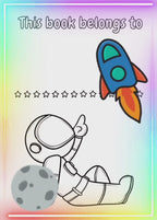 Video preview showing pages inside children’s mindfulness and wellbeing journal
