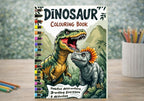 Dinosaur Positive Affirmations Colouring Book
