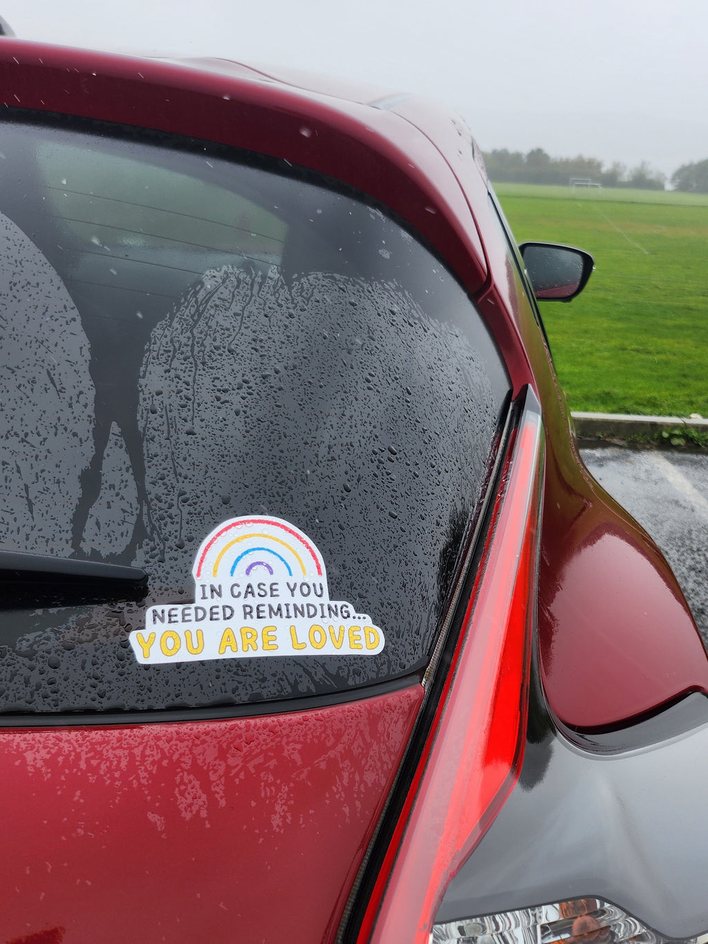 Kindness Travels Car Stickers You are Loved