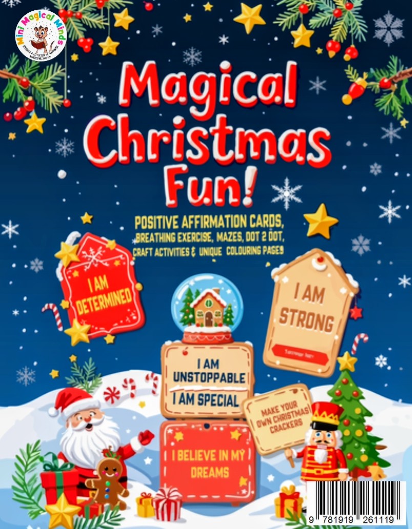 Christmas Positive Affirmations Colouring Book