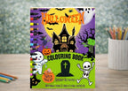 Halloween Positive Affirmations Colouring Book
