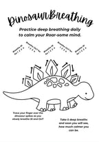 Dinosaur Positive Affirmations Colouring Book