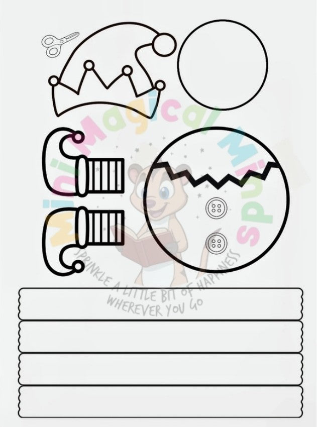 Christmas Positive Affirmations Colouring Book